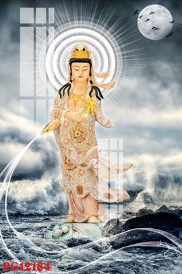 Hình ảnh file gốc in trần nhà File tranh phật giáo PG12184