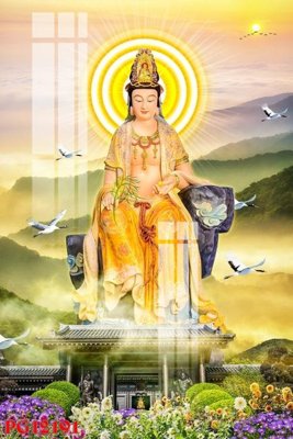 File PSD File tranh phật giáo PG12191 (nguyên bản) cho thiết kế