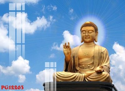 File gốc File tranh phật giáo PG12263 (in ấn) màu sắc trung thực