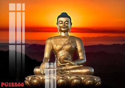 File gốc File tranh phật giáo PG12266 (in lụa) tranh thuận buồm