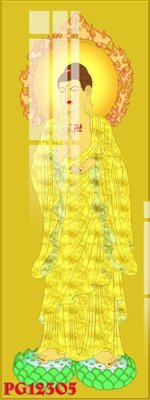 File gốc File tranh phật giáo PG12305 (AI/EPS) cho in ấn