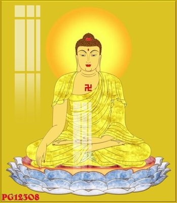 File gốc File tranh phật giáo PG12308 (cho in ấn) độc quyền