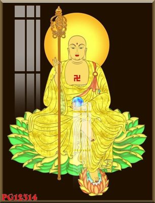 File gốc File tranh phật giáo PG12314 (in mica) trang trí