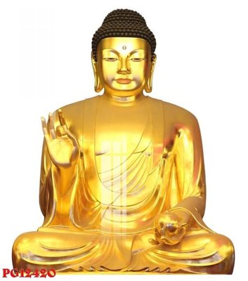 File tranh File tranh phật giáo PG12420 (gốc) phong cách tối giản