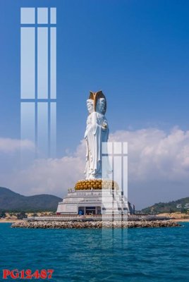 File in trần File tranh phật giáo PG12487 (file gốc) hoa văn 3D