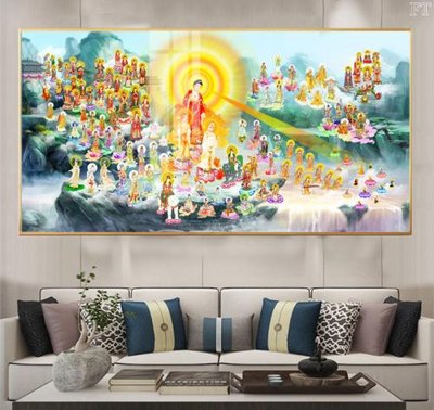 File gốc File tranh phật PG1255 (trang trí) phòng làm việc