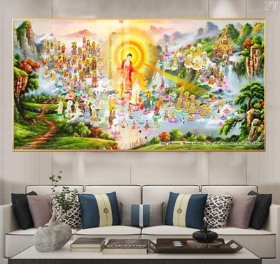 File gốc File tranh phật PG1298 (dành cho trang trí nội thất)