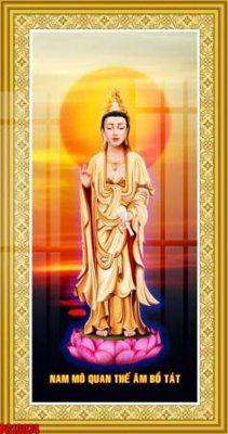 File gốc File tranh phật giáo PG13074 (phong cách) tối giản