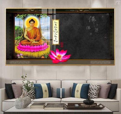 File tranh File tranh phật PG1315 (gốc) in backlit film