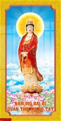 File in trần File tranh phật giáo PG13230 (bản gốc) hoa văn