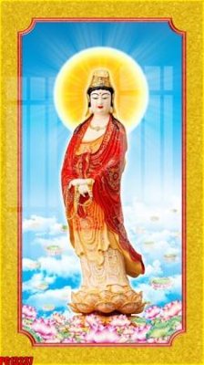 Ảnh gốc File tranh phật giáo PG13237 (nét căng) in mica