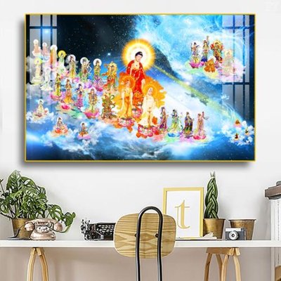 File in trần File tranh phật PG1324 (bản gốc) mây trời