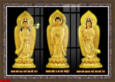 File in trần File tranh phật giáo PG13251 (bản gốc) đại dương