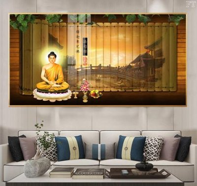 Download file gốc File tranh phật PG1328 (in mica) 3D