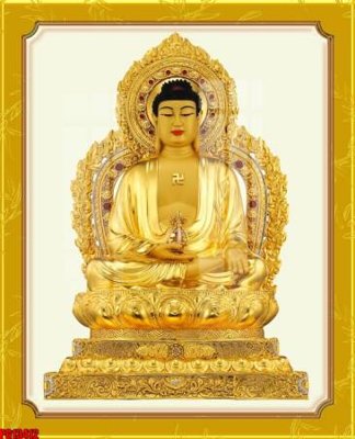 File in trần File tranh phật giáo PG13412 (file gốc) phong thủy