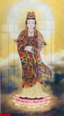 Download file gốc File tranh phật giáo PG13434 (in lụa) nghệ thuật