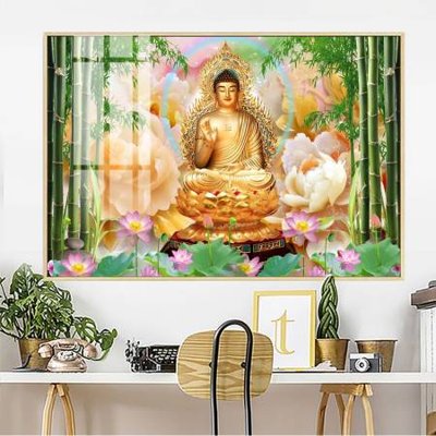 File PSD File tranh phật giáo PG13551 (gốc) tách lớp chi tiết