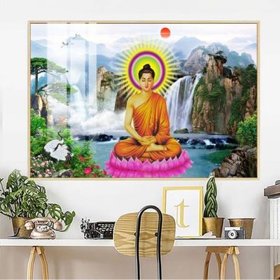 File tranh File tranh phật giáo PG13560 (ảnh gốc) in trần nhà
