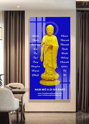 File gốc File tranh phật PG1386 (in mica) làm quà tặng