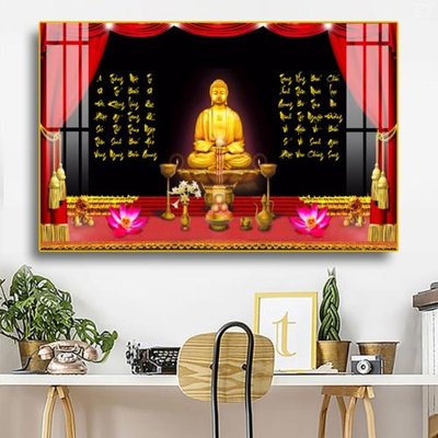 File gốc File tranh phật PG1436 (trang trí) phòng làm việc