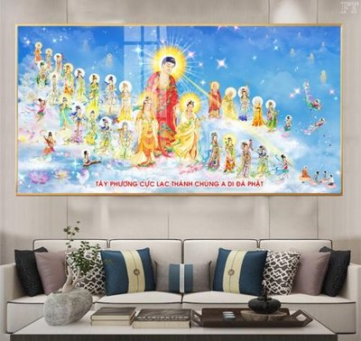 File tranh File tranh phật PG1511 (gốc) in vải canvas