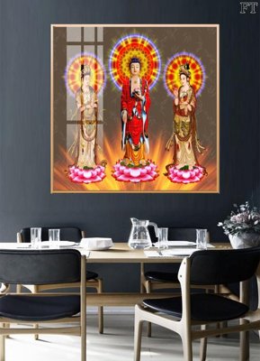 Tải file File tranh phật PG1534 (PSD) cho in tranh kính