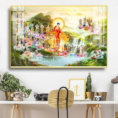 Ảnh gốc file in lụa File tranh phật PG1549 chi tiết