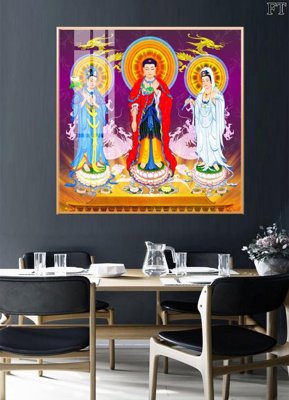 File PSD File tranh phật PG1574 (bản gốc) cho nhà in