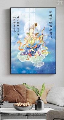 File gốc File tranh phật PG1679 (in tráng gương) ốp tường