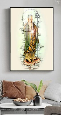 File tranh in tráng gương File tranh phật PG1731 (siêu nét)