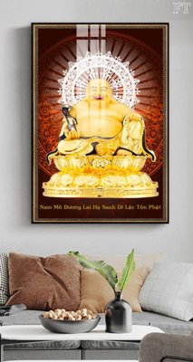 File tranh File tranh phật PG1739 (bản gốc) in lụa dán tường