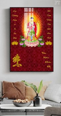 File gốc File tranh phật PG1800 (in lụa) tranh thuận buồm