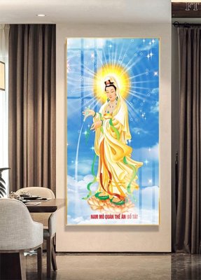 Ảnh mô tả file gốc in mica File tranh phật PG1857