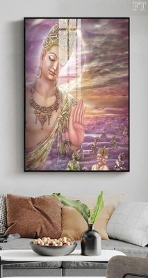 File gốc File tranh phật PG1947 (chủ đề hiện đại) trang trí