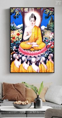 File tranh gốc File tranh phật PG1950 (bản quyền) độc đáo