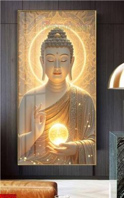 File PSD File tranh phật giáo 5D PG20102 (bản gốc) dễ dàng edit