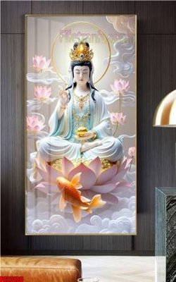 File ảnh File tranh phật giáo 5D PG20108 (gốc) in Hiflex