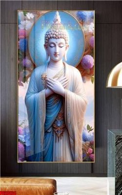 File gốc File tranh phật giáo 5D PG20164 (ảnh chi tiết) để in lụa