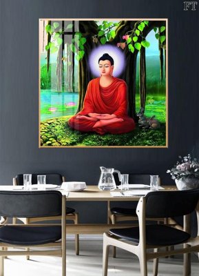 File tranh File tranh phật PG2017 (bản gốc) treo quán cafe