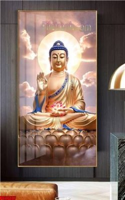 File tranh File tranh phật giáo 5D PG20187 (bản gốc) treo phòng ăn