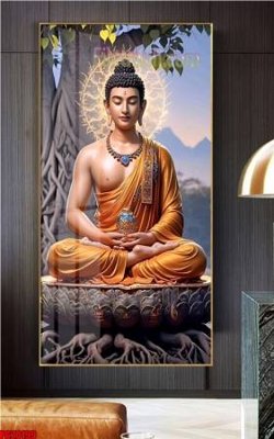 File tranh gốc File tranh phật giáo 5D PG20199 (bản quyền) độc đáo