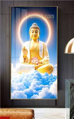 File in mica File tranh phật giáo 5D PG20207 (bản gốc) sắc sảo