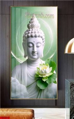 Download file gốc File tranh phật giáo 5D PG20218 (in lụa) nghệ thuật