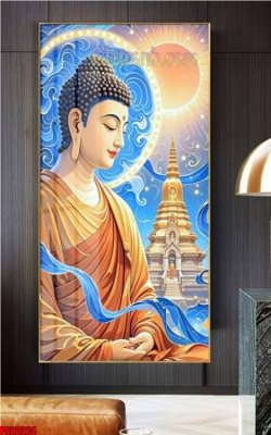 Download file File tranh phật giáo 5D PG20224 (chất lượng in ấn)