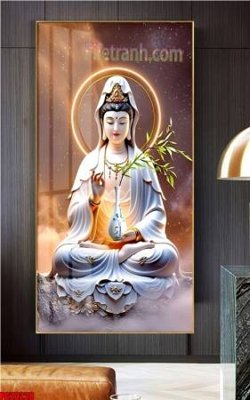 File gốc File tranh phật giáo 5D PG20228 (in tráng gương) nghệ thuật