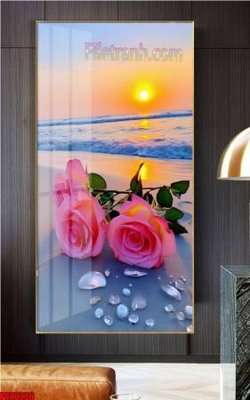 File tranh gốc File tranh phật giáo 5D PG20236 chủ đề hiện đại