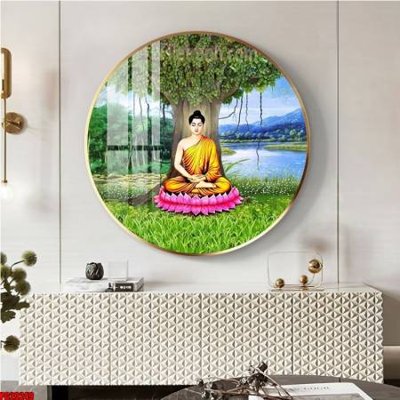 Tải file PSD File tranh tròn phật giáo 5D PG20249 (nguyên layer) để in