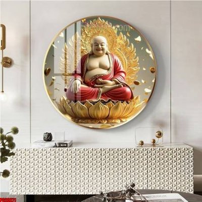 File PSD File tranh tròn phật giáo 5D PG20271 (bản gốc) dễ dàng edit
