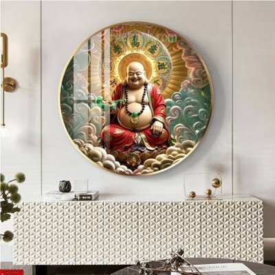 File ảnh File tranh tròn phật giáo 5D PG20280 (gốc) in quảng cáo ngoài trời