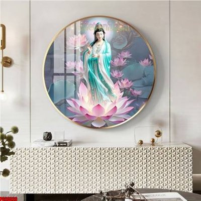 Tải file File tranh tròn phật giáo 5D PG20326 (ảnh gốc) file AI/EPS